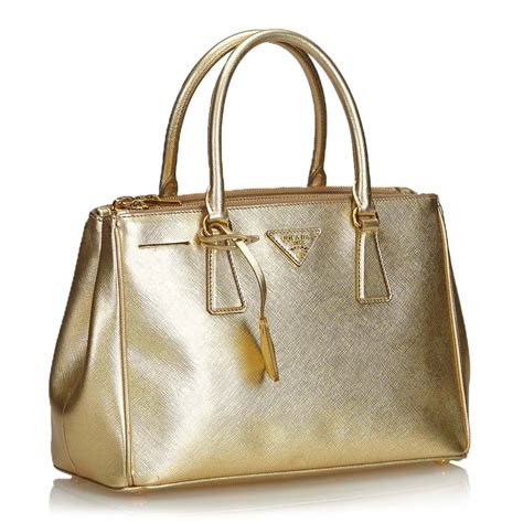 prada gold satchel|antique Prada handbags.